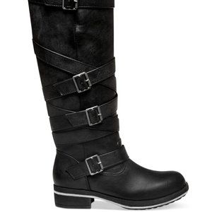 Madden Girl Lilith Motorcycle Boots Black